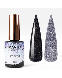 Professional Гель-лак для ногтей светоотражающий Reflective Manita