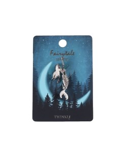 Брошь Mermaid Silver Twinkle