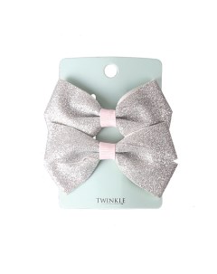 Заколки для волос BACK TO SCHOOL, color silver Twinkle