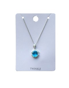 Подвеска с цепочкой Blue Stone Twinkle