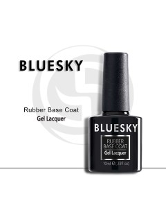 Прозрачная каучуковая база Luxury Silver Bluesky