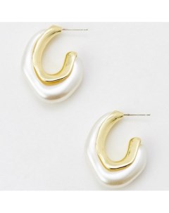 Серьги Earrings WHITE Pabur