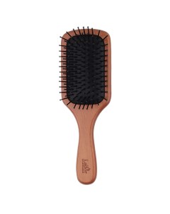 Расческа для волос деревянная MIDDLE WOODEN PADDLE BRUSH La'dor