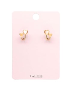 Серьги GOLDEN HEARTS Twinkle