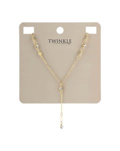 Ожерелье WATER DROPS GOLD Twinkle