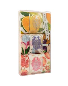 Набор мыла (Citrus, Florentina Iris, Pomegranate. Цитрус, Ирис, Гранат) 600.0 La florentina