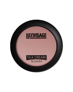 Компактные сатиновые румяна для лица Silk Dream Luxvisage