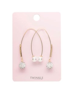 Серьги PEARL AND CRYSTALS Twinkle