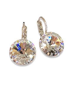 Серьги RIVOLI 14 mm crystal Amante crystal