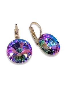 Серьги RIVOLI 14 mm crystal Amante crystal