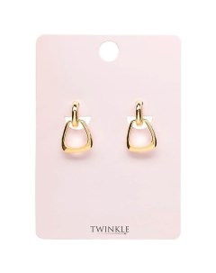 Серьги клипсы CLASSIC GOLD Twinkle