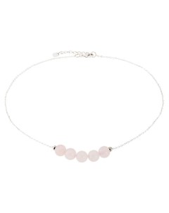 Колье из натурального розового кварца Forever Rose Chain Alerie-accessories