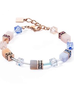 Браслет GeoCUBE Light blue-Beige Coeur de lion