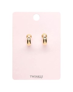 Серьги клипсы GOLDEN RINGS Twinkle