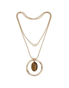 Колье TIGER EYE Fiore luna