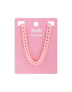 Ожерелье PINK CHAIN sugargem Soda