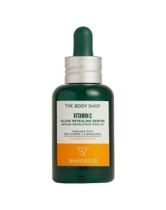 Сыворотка Vitamin C Glow Revealing для выравнивания тона и сияния кожи 30.0 The body shop