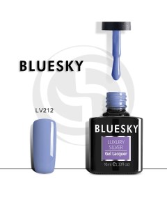 Гель лак Luxury Silver Сиреневый дым Bluesky