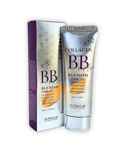 Тональный BB крем для светлой кожи SPF 15+ 70 Dr.puerlab