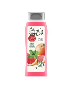 Гель для душа бодрящая свежесть солнечный грейпфрут мята Fruity Summer 500.0 Belkosmex