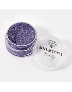 Глиттер Гель Блёстки для глаз лица и тела Фатине Glitter things