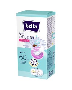 Прокладки ежедневные ультратонкие Panty aroma fresh 60.0 Bella