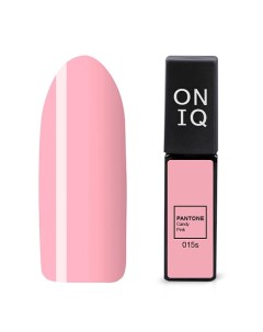 Гель лак для ногтей 015 PANTONE Candy pink 6 мл Oniq