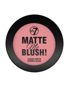 Матовые румяна для лица Matte Me Blush W7