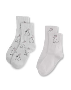 Носки женские "Fluffy bunny" 2 пары Ilikegift