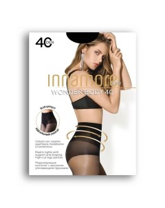 Женские колготки Wonder Body 40 den Nero Innamore