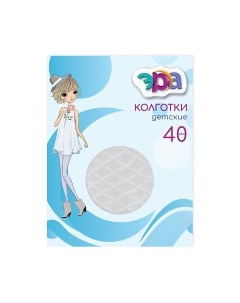 Детские колготки Рете 40 ден Белый 6-8 Эра