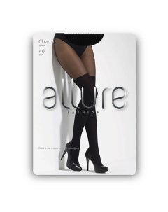 Колготки с имитацией гольфин Charm 40 ден nero 4 Allure