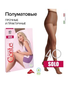 Колготки женские SOLO 40 den р.2, mocca Conte elegant