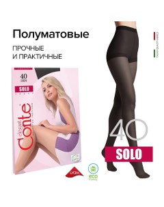 Колготки женские SOLO 40 den р.2, nero Conte elegant