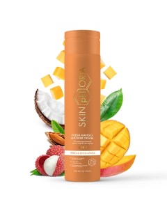 Отшелушивающий крем скраб для душа Fresh Mango Shower Cream 300 0 Skinphoria