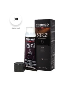 Бесцветный крем для обуви тюбик с губкой Leather cream 75 Tarrago