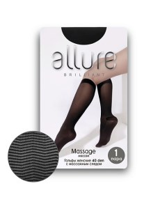 Гольфы 40 ден nero Allure