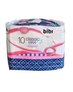 Прокладки для критических дней Classic Maxi Soft 10.0 Bibi