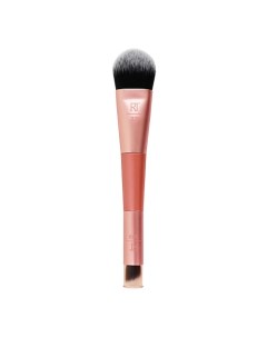 Двусторонняя кисть для тональной основы и консилера Dual Ended Cover Conceal Brush Real techniques