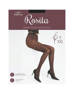 Колготки женские больших размеров Lady Form 40 Телесный Размер: 6 Rosita