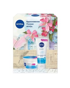 Набор Гель для умывания очищающий и Крем для лица Care Nivea