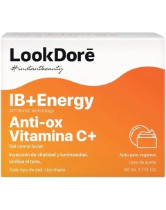 Легкий тонизирующий крем-флюид IB+ENERGY ANTI-OX VITAMIN C+ 50 Look dore