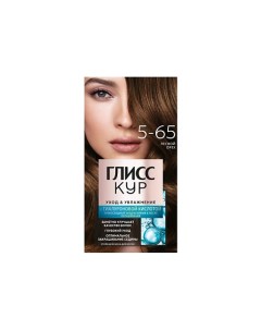 Стойкая краска для волос Уход&Увлажнение Care&Moisture Gliss kur