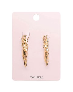 Серьги GOLDEN CHAIN Twinkle