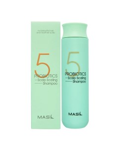 Шампунь для глубокого очищения кожи головы 5 Probiotics Scalp Scaling Shampoo 300.0 Masil