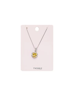 Подвеска с цепочкой Yellow Stone 2 Twinkle