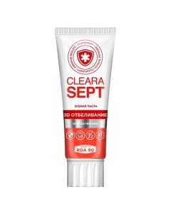 Зубная паста 3D Отбеливание зубов Clearasept