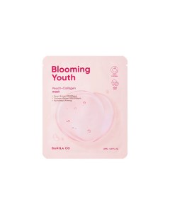 Маска для лица с персиком и коллагеном Blooming Youth Banila co