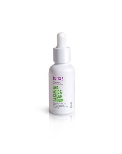 BD 132 AHA ACIDS CLEAR SERUM Очищающая увлажняющая сыворотка 30.0 Beautydrugs