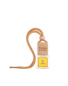 Ароматизатор для автомобиля и дома "Teck & sandal" 7 Poèmes de provence